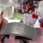 Elegant Silver and Black Rhinestone Headbands two headband Photo 2