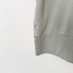 Athleta [] Fern Green Step Forward Sweatshirt Tee Short Sleeve V-Neck Sz Large L Photo 5