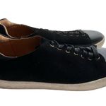 Sézane Sezane Black Bi-Mate and Gold Jack Trainers (Size 7) Photo 4