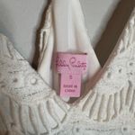 Lilly Pulitzer  Natalie Resort White Scalloped Racerback Lace Tank Dress Photo 3