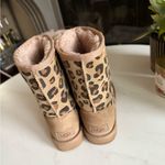 UGG Like New  Classic Short II Leopard Boots Photo 3