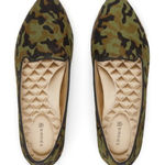 Birdies NWT Women's The Blackbird Loafer Flat in Camo Calf Hair size 6.5 Slipper Photo 0