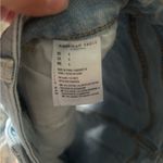 American Eagle  Outfitters Light Blue Ripped Jean Shorts Photo 2