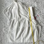 JJ's House Jj’s House One-Shoulder Mini Chiffon Wedding Dress Bead Cascading Ruffles 10 Photo 11