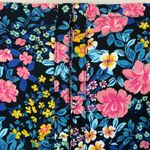 Torrid SZ 0 (Large) Challis Lace-Up Back Corset Top Floral Strapless Smocked New Photo 3