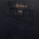 Quince 100% European Linen Short Sleeve Shirt Black XL Photo 2