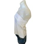 525 America  White Tube Top LARGE Long Strapless Bodycon Bandeau Revolve $68 NEW Photo 4