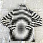 Aerie  Navy White Stripe Turtleneck Long Sleeve Photo 5