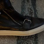ZARA Black Ankle Boots with Buckle and Zipper Photo 6
