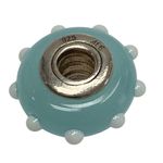 Pandora Sterling Silver 925 ALE Light Blue Murano Glass Bead Charm Photo 2