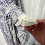 Storia  tiered Floral purple adjustable strap maxi dress size small Photo 6