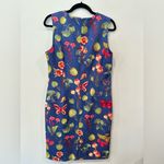 J. McLaughlin NWT  Belinda Greenhouse Floral Butterfly Sheath Dress size 10 2086 Photo 3