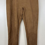 Spanx  Women’s Velour Skinny Pants Full Length Lined Brown Size S Photo 0