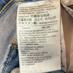 Levi's  Wedgie‎ Skinny 24 Denim Medium Wash High Waisted Jeans Raw Hem Button Fly Photo 12
