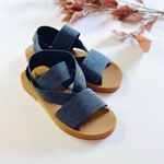 See By Chloe Women’s Tessie Denim Sandals Navy Photo 3