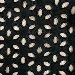 Ann Taylor LOFT Women’s Black & Tan Eyelet Pencil Skirt Size 12 Photo 2