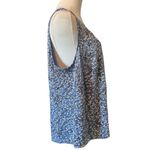 Alex Evenings  Mandarin Neck Twinset Tank Top and Jacket Wedgewood Blue Gray 1X Photo 8