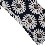 Farm Rio  x Anthropologie Daisy Linen-Blend Wide-Leg Pants Black Sz S Retail $168 Photo 8