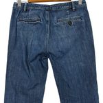 Vintage Polo Ralph Lauren Flared Jeans 90s Y2K Button Tab Waist Blue Denim 28 Photo 2