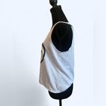 PINK - Victoria's Secret  White Sequin Heart Tank Top Photo 3