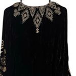 Johnny Was heavily embroidered Liona Velvet Kimono Sleeve Dress NWT Photo 8
