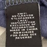 Verve Ami  Women's Navy top Crochet accents Top 3/4 sleeves size 2X Photo 7