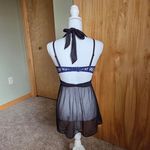 Adore Me whimsygoth Babydoll Ove Unlined Halter Lingerie Slip Dress Photo 2