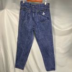 Vintage 80's Joan Darc Purple Stone Washed Jeans Womens 26 Straight Retro Photo 11