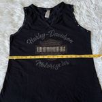 Harley Davidson Motorcycles Barnett Classic Notch Tank top size Large Black Photo 6