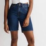 Dana Buchman  Slimming Bermuda Jean Shorts Beach Stretch Comfortable Summer Denim Photo 0