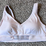 Calvin Klein Soft Pink Bralette Photo 0