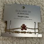 BaubleBar NWT  tough cookie gingerbread bracelet set Photo 2