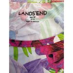 Lands End Rash Guard Floral Top Medium Petite 10 Photo 2