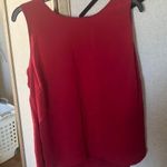 Elementz Red Tank Top with Classic Round Neckline 1X nwt Photo 0