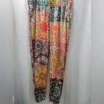 Johnny Was  Kaleida Elsie Silk  Jogger Women's Pants Boho Chic C61923A1 Size M Photo 6