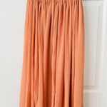 Anthropologie Smocked Sheer Flowy Maxi Skirt, Size XS Photo 10
