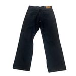 Levi Strauss & CO. Levi's Women's Loose Straight Jeans Black Denim W27 L30 Standard 5-Pocket Design Photo 2