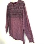 TFG heathered snowflake sweatshirt XL Purple Photo 1