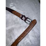 Brighton Women’s  Dark Brown Belt Woven Leather 38 Photo 9