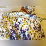 Saks 5th Avenue Saks Fifth Avenue Women's Floral One-Shoulder Romper Size M Multicolor Photo 8