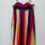 Listicle  boutique striped colorful dress spagaheti strap size medium Photo 2