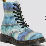 Dr. Martens boots tie dye pascal size 5 leather lace up NEW combat classic style Photo 5