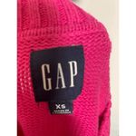 Gap  Cable Knit Hot Pink Sweater Photo 4