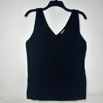 Vila Milano Tank Top Women Black Viscose V-Neck Sleeveless Comfort Pullover Photo 1