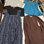 Goodfellow & Co NWT Bundle of 5 size small‎ shirts and dress Photo 0