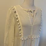 Madewell  Laura Caftan Tiered Cover Up Dress in Lighthouse Photo 6