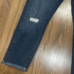 Pilcro and the Letterpress Pilcro Jeans Womens 27 Slim Boyfriend Cropped Raw Hem Embroidered Sequin Stars Photo 8