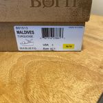 Born Maldives Leather Wedge Sandals NIB | So cute and comfy! Blue Size 9 Photo 10