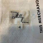 Milly of New York Dress 4 White Beaded‎ Embellished V Photo 8