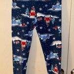 Holiday Time  Christmas Leggings - size small Photo 3